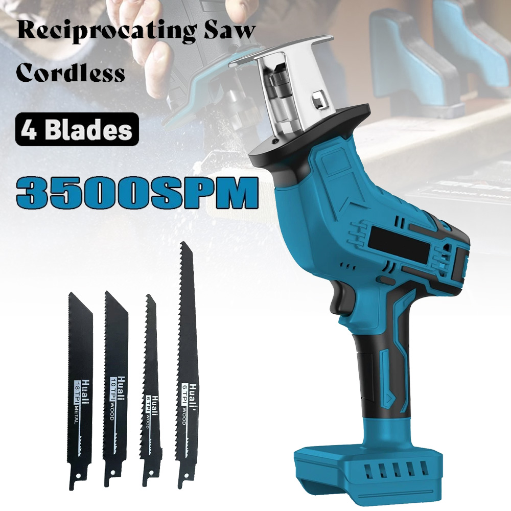 Reciprocating Saw Cordless - Cordless Reciprocating Saw for Makita 18V