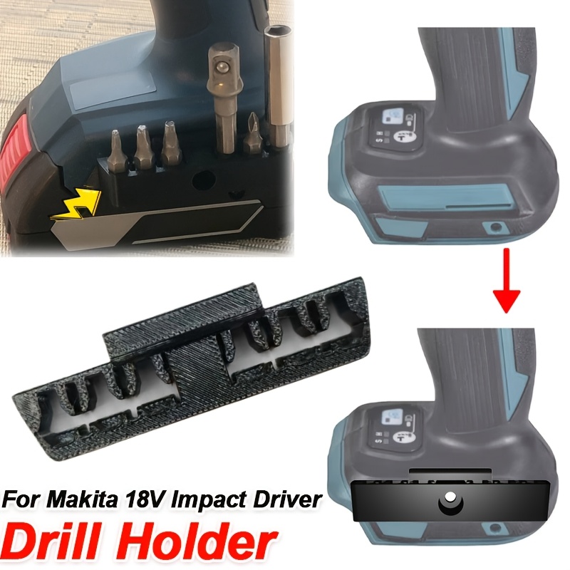 Power Tools Rack - Impact Driver Bit Holder, Drill Bit