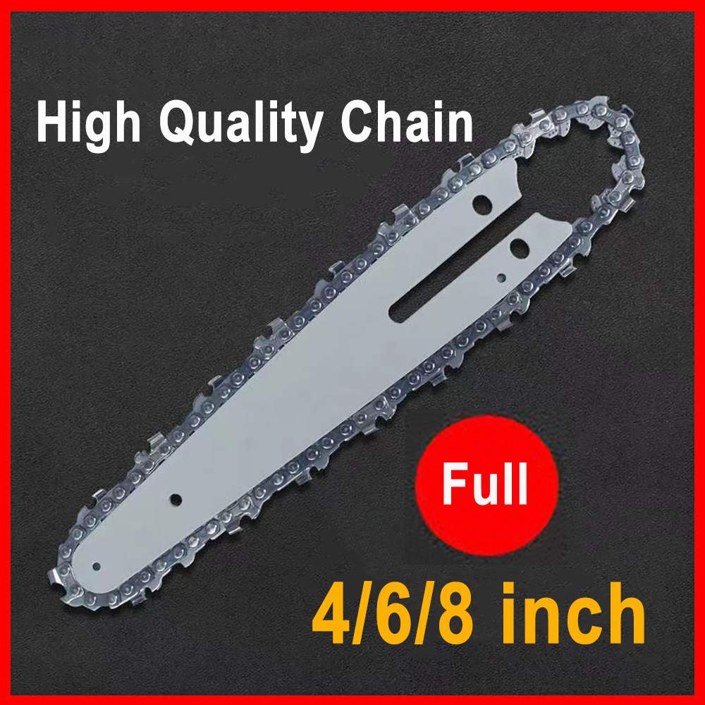 Reciprocating Saw Cordless - 4/6/8/10 Inch 1/4 Chainsaw Chain Guide