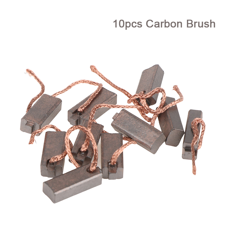 Power Tools Voltage - 10 Pcs 5*7*19mm Generator Carbon Brushes
