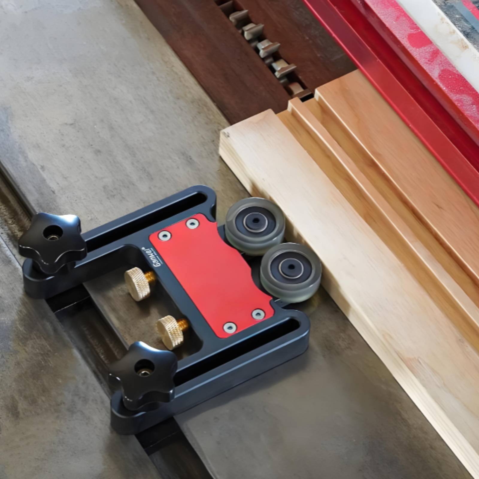 Featherboard Adjustable Table  - огляд і ціна Power Tools Guide