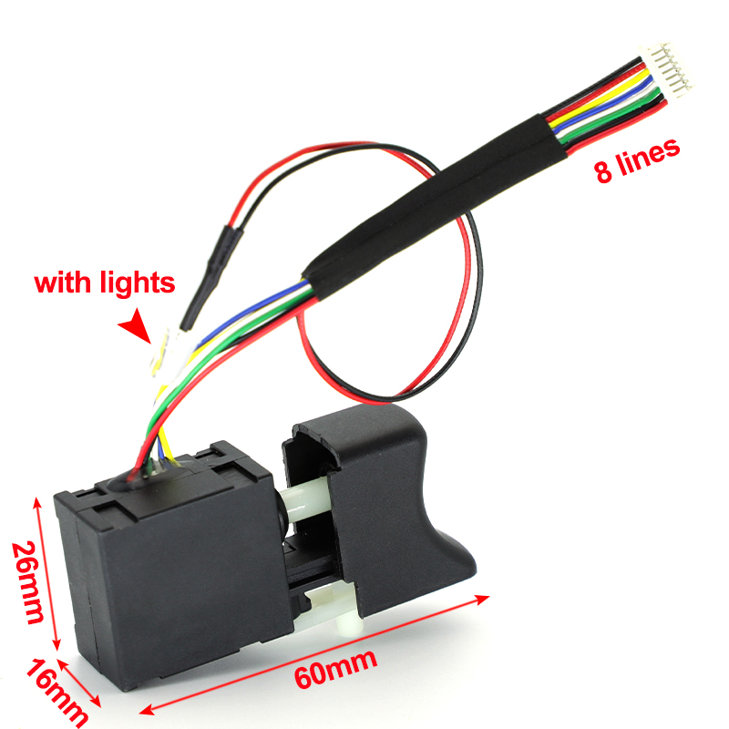 1Pcs Electric Drill Switch Adj - огляд і ціна Power Tools Underwater
