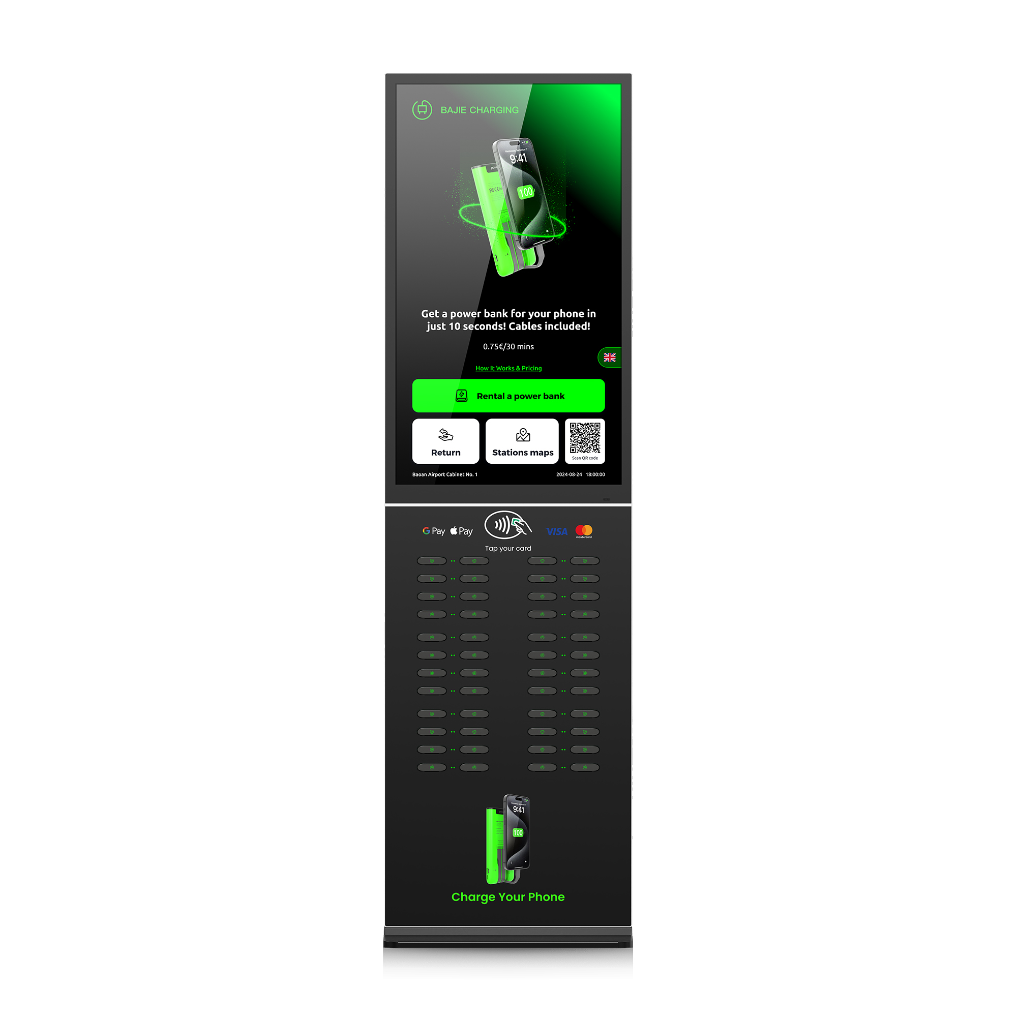 48 Slots 43-Inch Touchscreen 6 - огляд і ціна Power Tools Rental