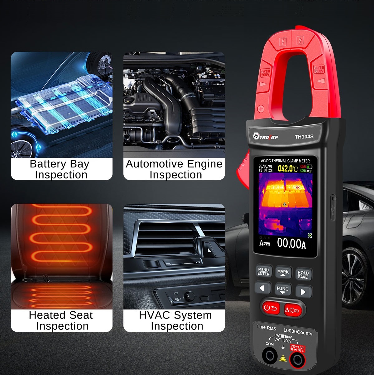 TH104S Thermal Clamp Meter 100 - огляд і ціна Power Tools Inspection