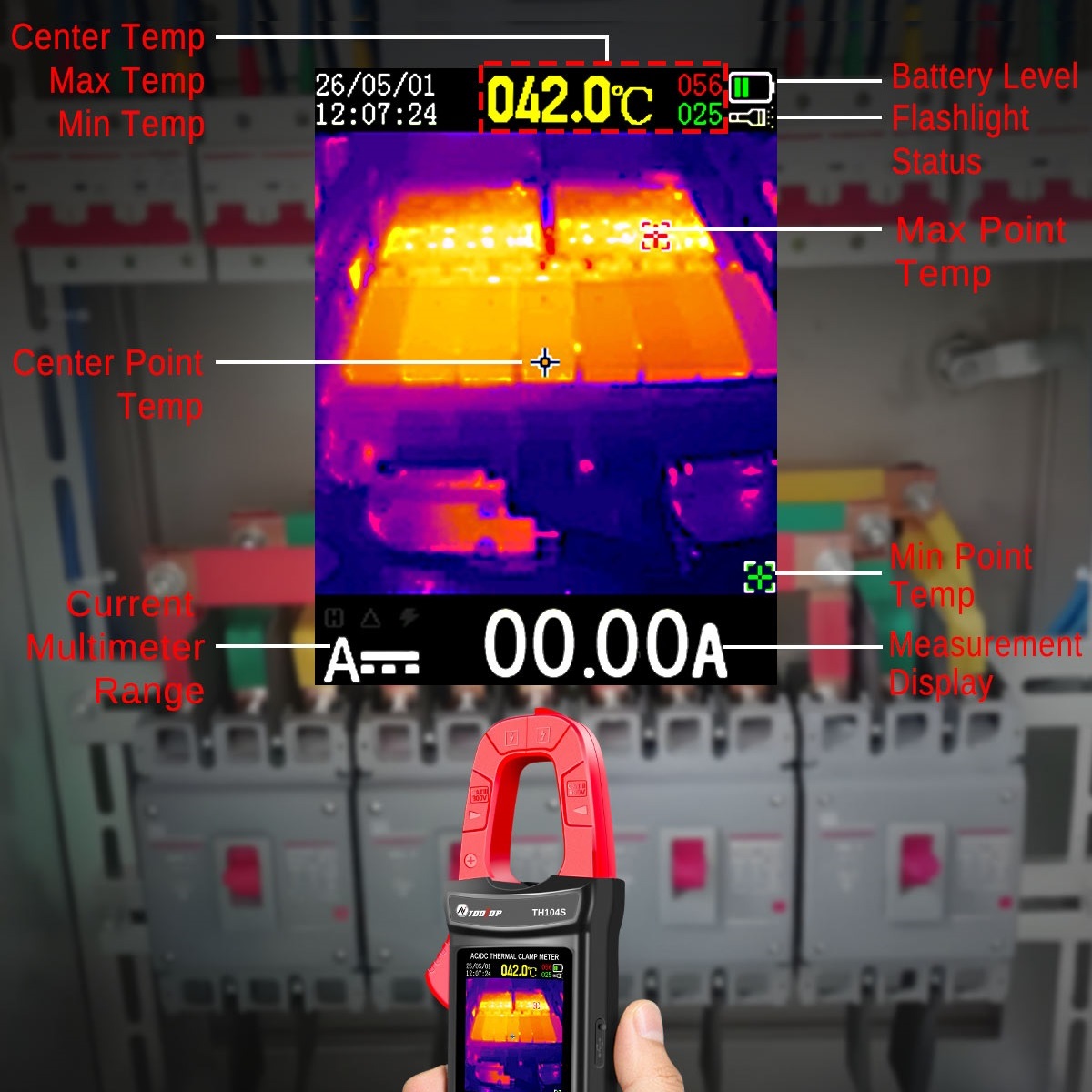 TH104S Thermal Clamp Meter 100 - огляд і ціна Power Tools Inspection