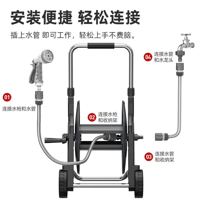 Premium Color Random Hose Reel - огляд і ціна Power Tools Rack