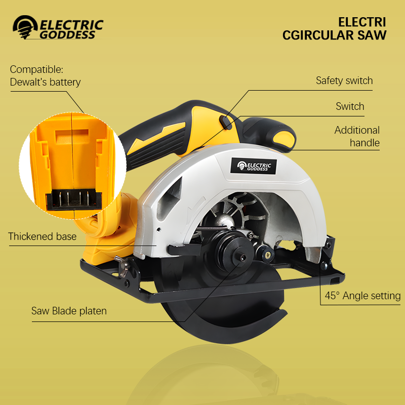 7-inch Cordless Circular Saw 5 - огляд і ціна Reciprocating Saw Cordless