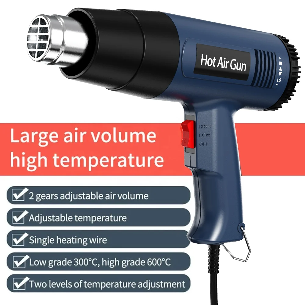 Hot Air Gun Heat Gun 2000W Var - огляд і ціна Heat Gun Variable