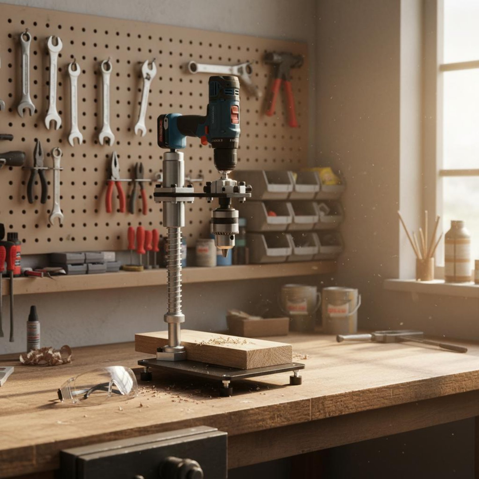 Hand Drill Press Stand Stable  - огляд і ціна Power Tools Guide