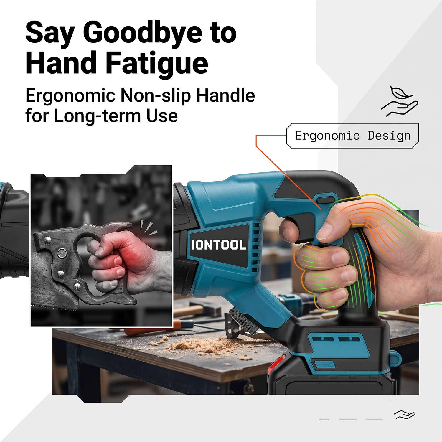IONTOOL 150W 3000SPM Brushless - огляд і ціна Reciprocating Saw Cordless