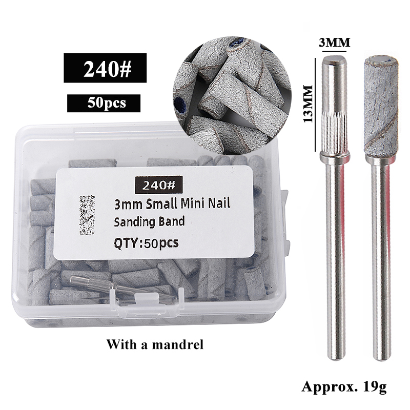 50pcs/box 3mm Mini Sanding Ban - огляд і ціна Power Toolbox