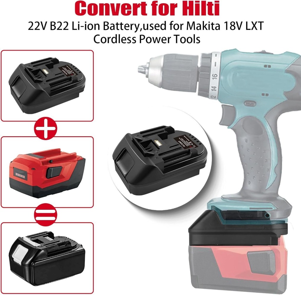Battery Adapter for Hilti to f - огляд і ціна Power Tools Hilti